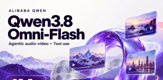 Alibaba Qwen Releases Qwen3.8-Omni-Flash: A 1M-Context Omni-Modal Model Built Around Agentic Audio-Video Understanding and Tool Use Alibaba Qwen Releases Qwen3.8-Omni-Flash