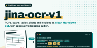 Jina AI Releases jina-ocr-v1: A 3.4B MoE Document Parser With Built-In Speculative Decoding for Low-Budget GPUs Jina AI Releases jina-ocr-v1