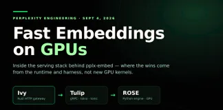 Perplexity Details Its GPU Embedding Stack: How Ivy, Tulip and ROSE Serve pplx-embed