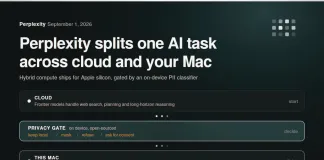 Perplexity Releases Hybrid Compute on Mac: Cloud Agents Orchestrate Down to a Local Model, Gated On Device