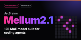 JetBrains Releases Mellum2.1: A 12B MoE Open Model for Coding Agents JetBrains Releases Mellum2.1