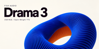 Fish Audio Releases Drama 3, a 35B Open-Weight MoE Text-to-Speech Model Fish Audio Releases Drama 3, a 35B Open-Weight MoE Text-to-Speech Model