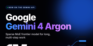 Google Releases Gemini 4 Argon API With 1M Token Output Limit Google Releases Gemini 4 Argon API With 1M Token Output Limit