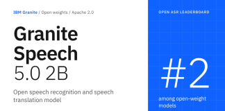 IBM AI Releases Granite Speech 5.0 2B for Multilingual Transcription and Translation IBM AI Releases Granite Speech 5.0 2B for Multilingual Transcription and Translation