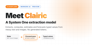 Cloudflare Releases Clairic, a System One Extraction Model on Workers AI Cloudflare Releases Clairic, a System One Extraction Model on Workers AI