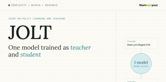 Perplexity and NVIDIA Researchers Introduce JOLT: a Joint Teacher-Student Reinforcement Learning Method Perplexity and NVIDIA Researchers Introduce JOLT: a Joint Teacher-Student Reinforcement Learning Method