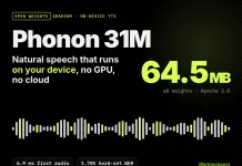 Gradium Open-Sources Phonon, a 31M-Parameter On-Device TTS Model Under Apache 2.0