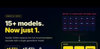 Yandex Introduces Sona: A Single Generative Recommender That Replaces Entire Recommendation Cascade Yandex Introduces Sona: A Single Generative Recommender That Replaces Entire Recommendation Cascade