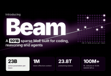Reflection AI Introduces Beam: A 501B Open-Weight MoE Model With 23B Active Parameters Built for Coding and Agentic Workloads
