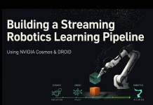 Building a Streaming Robotics Learning Pipeline Using NVIDIA Cosmos3-DROID Building a Streaming Robotics Learning Pipeline Using NVIDIA Cosmos3-DROID