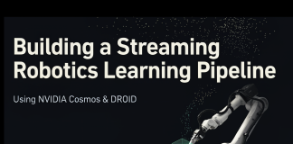 Building a Streaming Robotics Learning Pipeline Using NVIDIA Cosmos3-DROID Building a Streaming Robotics Learning Pipeline Using NVIDIA Cosmos3-DROID